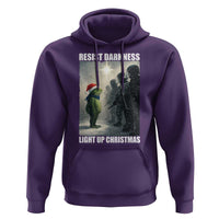 Resist Frog Christmas Hoodie Funny Portland Protest ICE Activist Meme - Wonder Print Shop