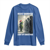 Resist Frog Christmas Long Sleeve Shirt Funny Portland Protest ICE Activist Meme - Wonder Print Shop