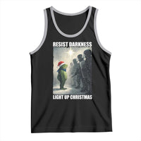 Resist Frog Christmas Tank Top Funny Portland Protest ICE Activist Meme - Wonder Print Shop