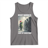 Resist Frog Christmas Tank Top Funny Portland Protest ICE Activist Meme - Wonder Print Shop