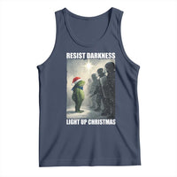 Resist Frog Christmas Tank Top Funny Portland Protest ICE Activist Meme - Wonder Print Shop