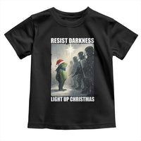Resist Frog Christmas Toddler T Shirt Funny Portland Protest ICE Activist Meme - Wonder Print Shop