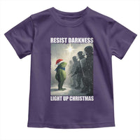 Resist Frog Christmas Toddler T Shirt Funny Portland Protest ICE Activist Meme - Wonder Print Shop