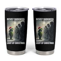 Resist Frog Christmas Tumbler Cup Funny Portland Protest ICE Activist Meme - Wonder Print Shop