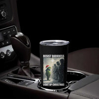 Resist Frog Christmas Tumbler Cup Funny Portland Protest ICE Activist Meme - Wonder Print Shop