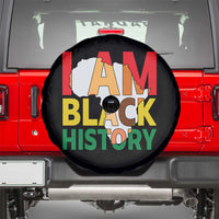 Black History Month African American Spare Tire Cover I Am Black History - Wonder Print Shop