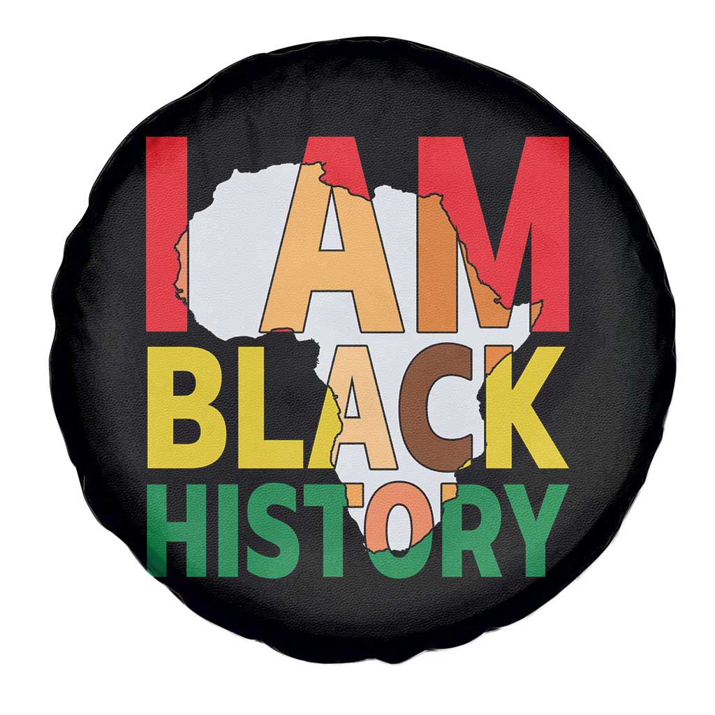 Black History Month African American Spare Tire Cover I Am Black History - Wonder Print Shop