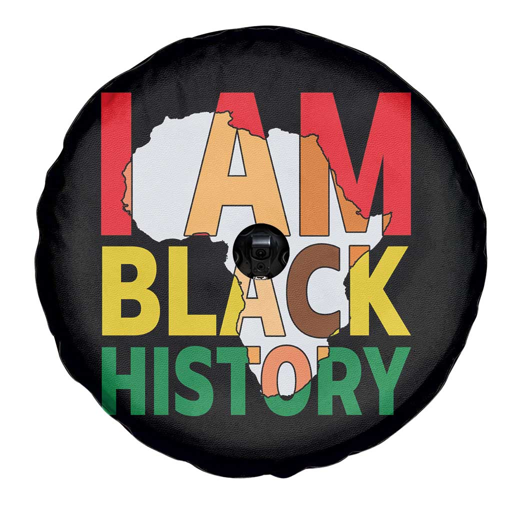 Black History Month African American Spare Tire Cover I Am Black History - Wonder Print Shop