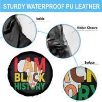 Black History Month African American Spare Tire Cover I Am Black History - Wonder Print Shop