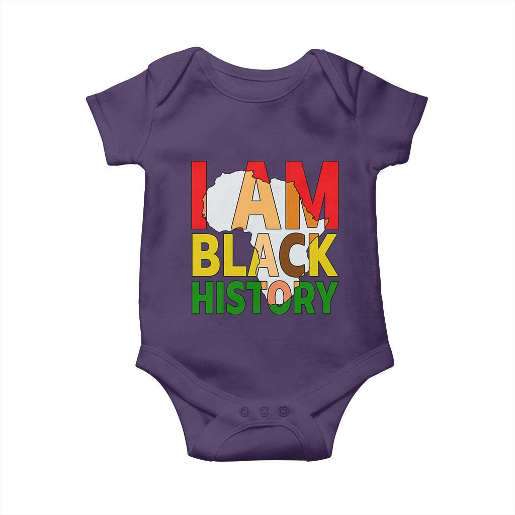 Black History Month African American Baby Onesie I Am Black History - Wonder Print Shop