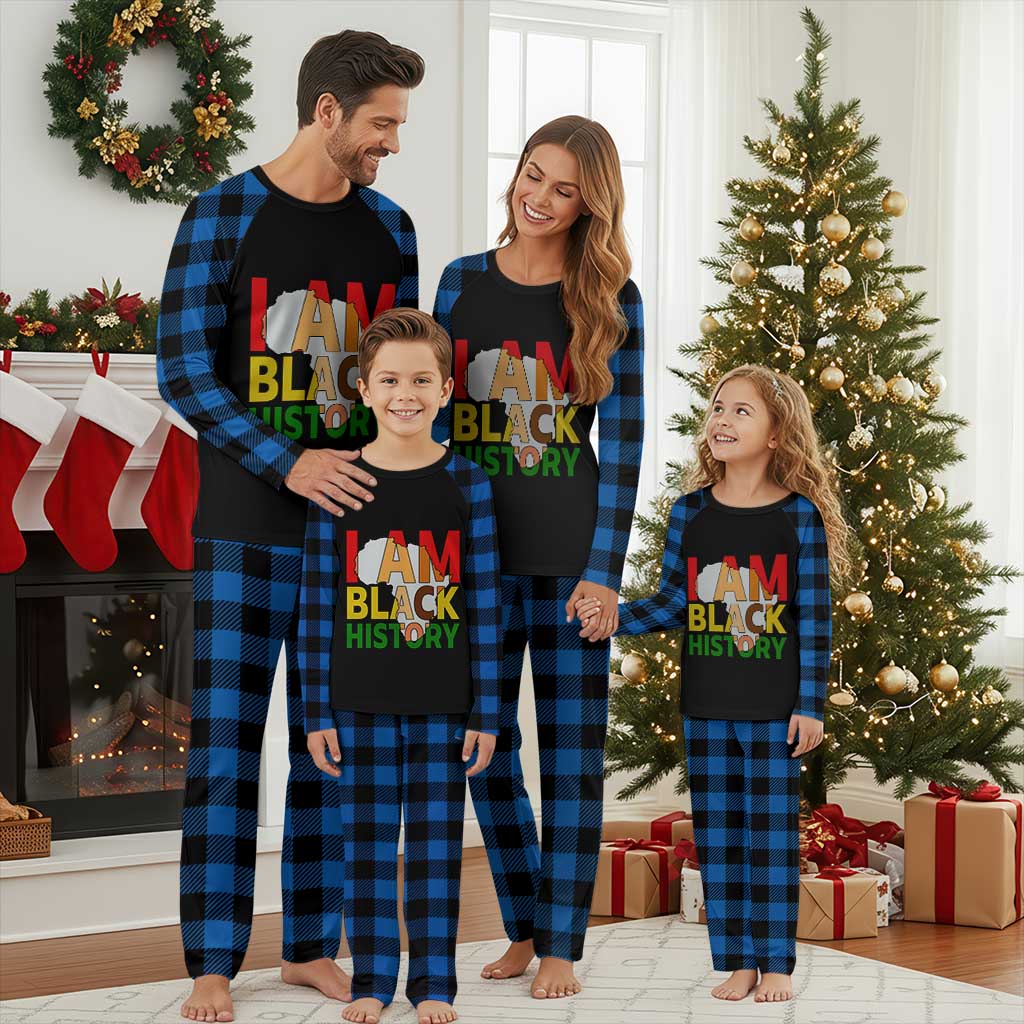 Black History Month African American Plaid Pajama Set I Am Black History - Wonder Print Shop