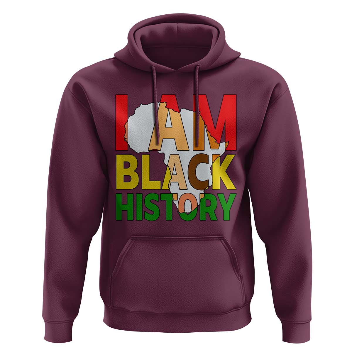 Black History Month African American Hoodie I Am Black History - Wonder Print Shop