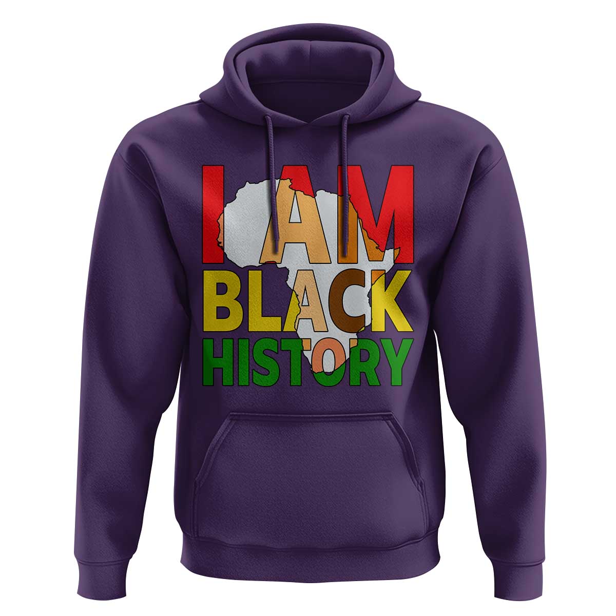 Black History Month African American Hoodie I Am Black History - Wonder Print Shop