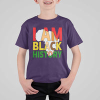 Black History Month African American T Shirt For Kid I Am Black History - Wonder Print Shop