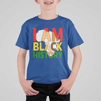 Black History Month African American T Shirt For Kid I Am Black History - Wonder Print Shop