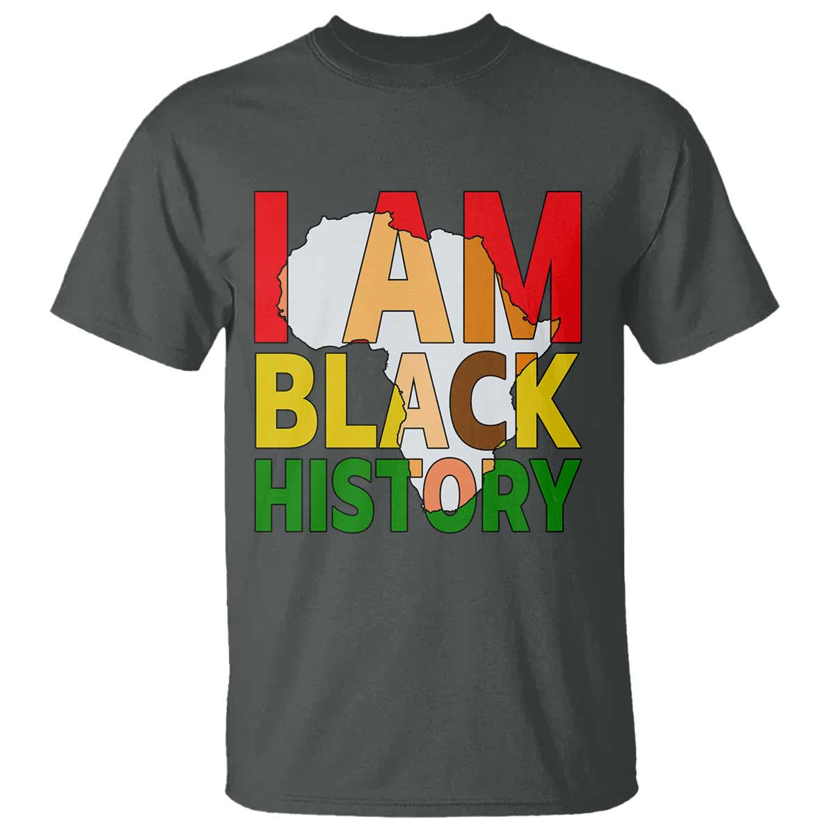 Black History Month African American T Shirt I Am Black History - Wonder Print Shop