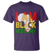 Black History Month African American T Shirt I Am Black History - Wonder Print Shop