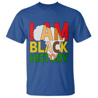 Black History Month African American T Shirt I Am Black History - Wonder Print Shop