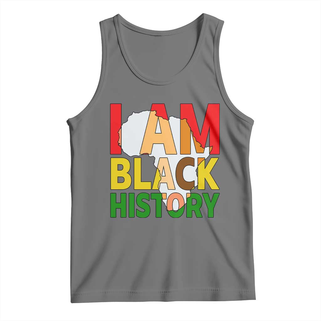 Black History Month African American Tank Top I Am Black History - Wonder Print Shop