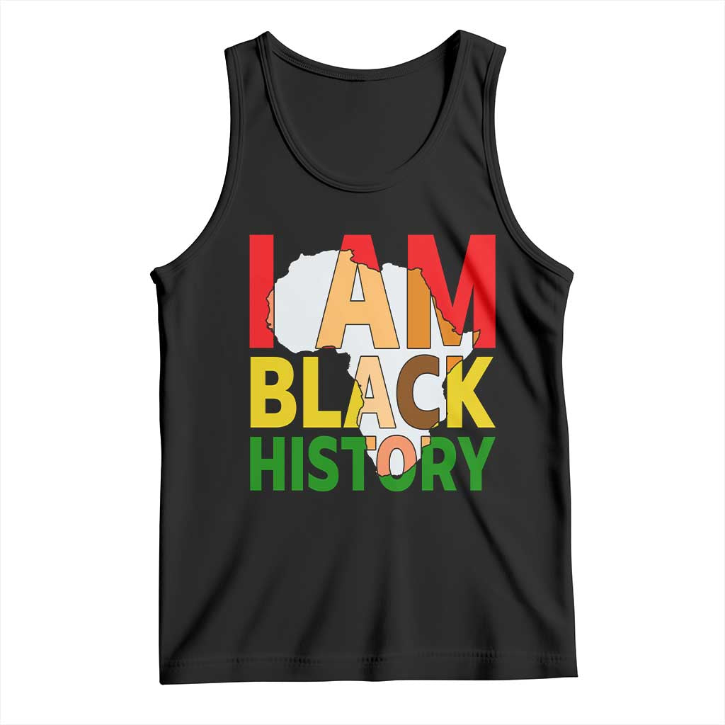 Black History Month African American Tank Top I Am Black History - Wonder Print Shop