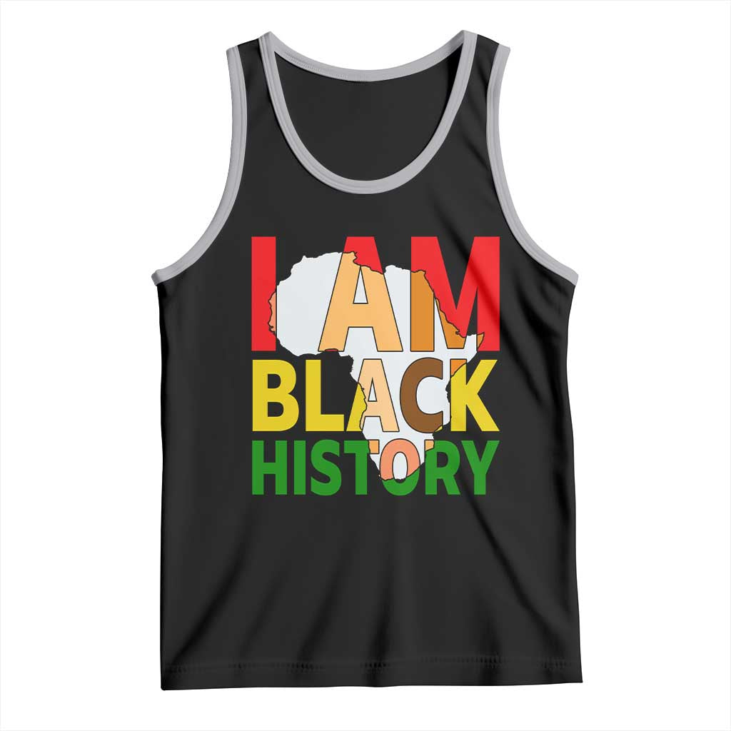 Black History Month African American Tank Top I Am Black History - Wonder Print Shop