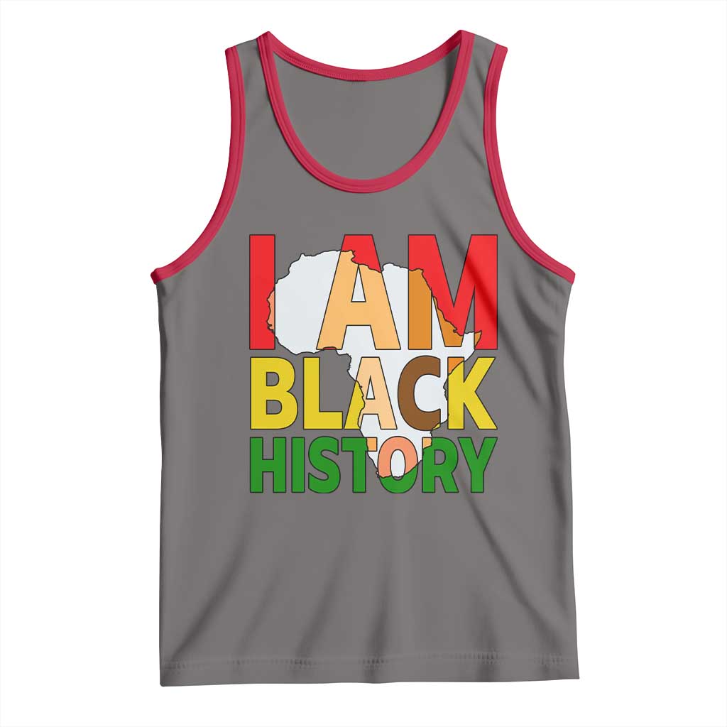 Black History Month African American Tank Top I Am Black History - Wonder Print Shop