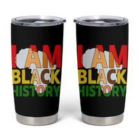 Black History Month African American Tumbler Cup I Am Black History - Wonder Print Shop
