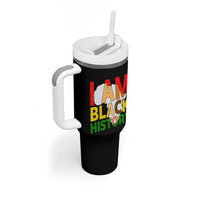 Black History Month African American Tumbler With Handle I Am Black History - Wonder Print Shop