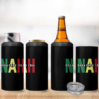 Nah Rosa Parks Quote 4 in 1 Can Cooler Tumbler Black Movement Protest - Wonder Print Shop