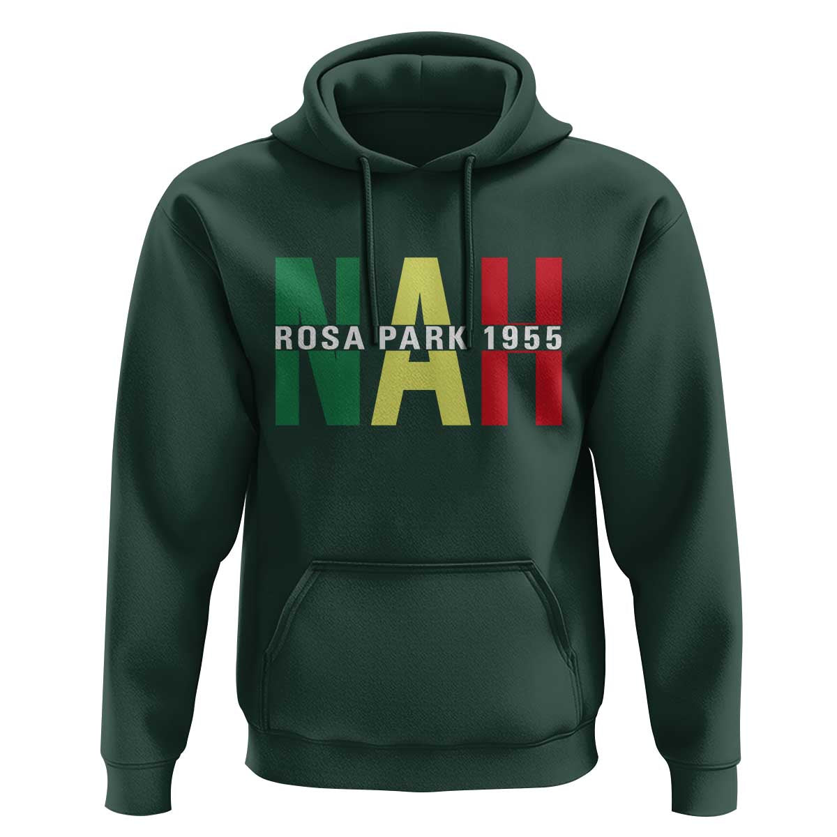 Nah Rosa Parks Quote Hoodie Black Movement Protest - Wonder Print Shop
