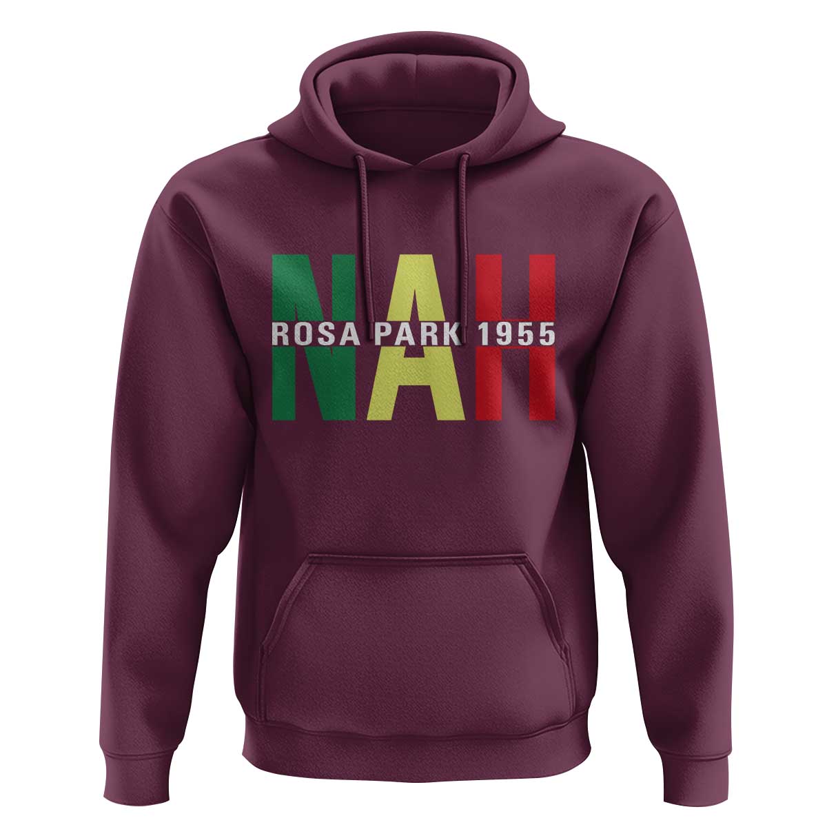 Nah Rosa Parks Quote Hoodie Black Movement Protest - Wonder Print Shop