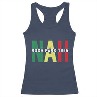 Nah Rosa Parks Quote Racerback Tank Top Black Movement Protest - Wonder Print Shop
