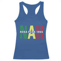 Nah Rosa Parks Quote Racerback Tank Top Black Movement Protest - Wonder Print Shop