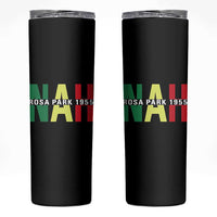 Nah Rosa Parks Quote Skinny Tumbler Black Movement Protest - Wonder Print Shop