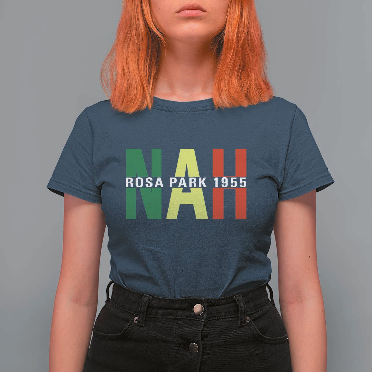 Nah Rosa Parks Quote T Shirt For Women Black Movement Protest - Wonder Print Shop
