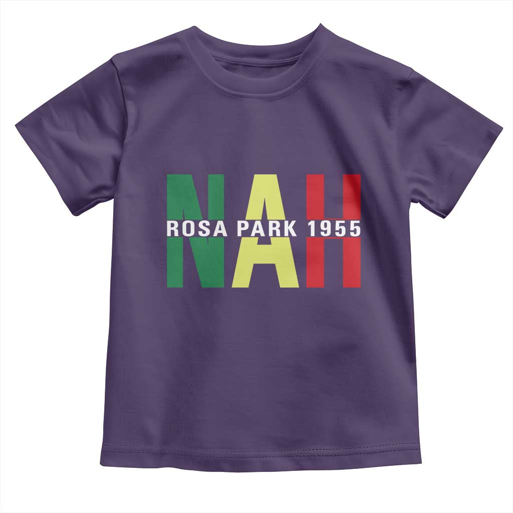 Nah Rosa Parks Quote Toddler T Shirt Black Movement Protest - Wonder Print Shop