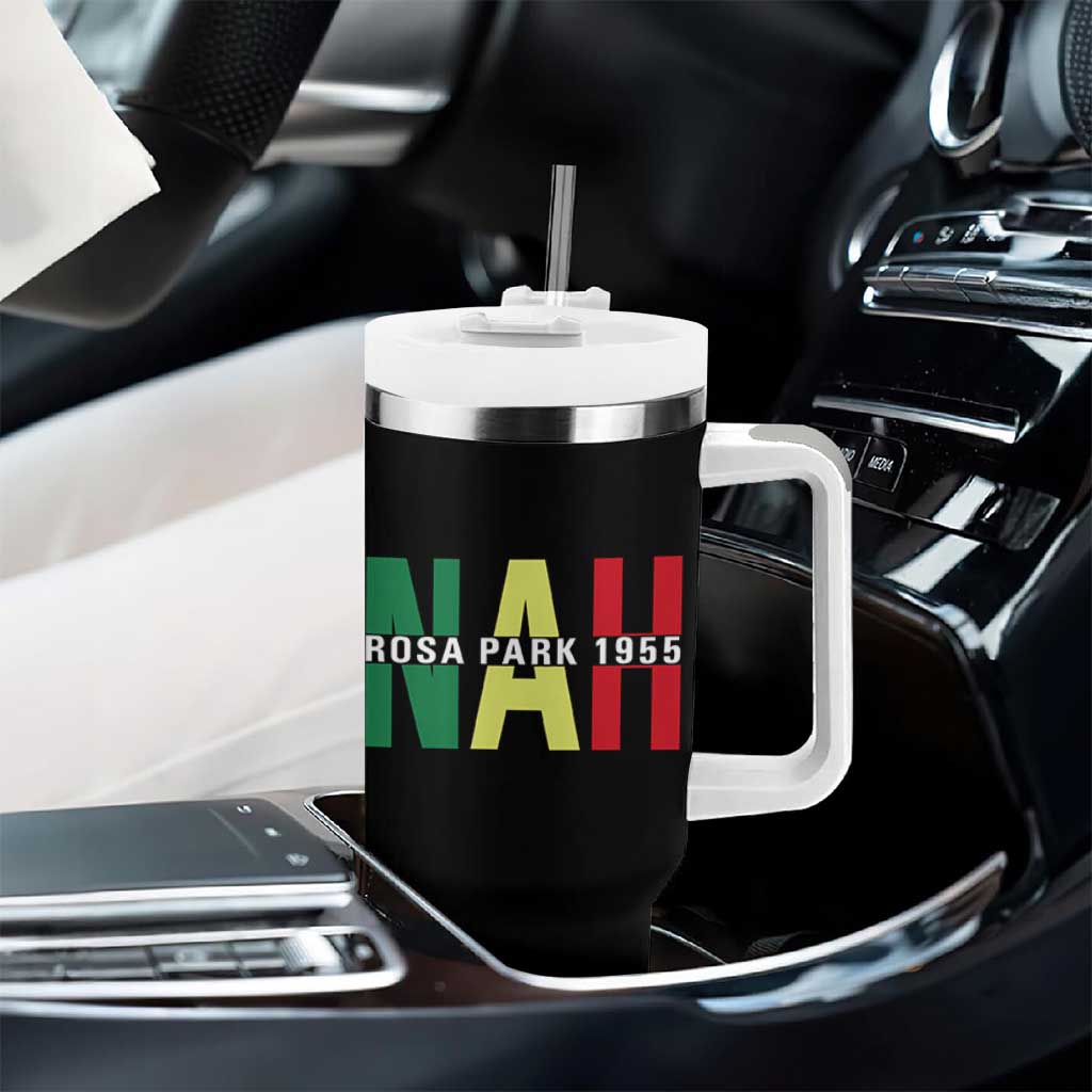 Nah Rosa Parks Quote Tumbler With Handle Black Movement Protest - Wonder Print Shop