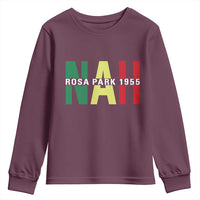 Nah Rosa Parks Quote Youth Sweatshirt Black Movement Protest - Wonder Print Shop