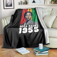 Nah Rosa Parks Quote Throw Blanket Civil Rights African American - Wonder Print Shop
