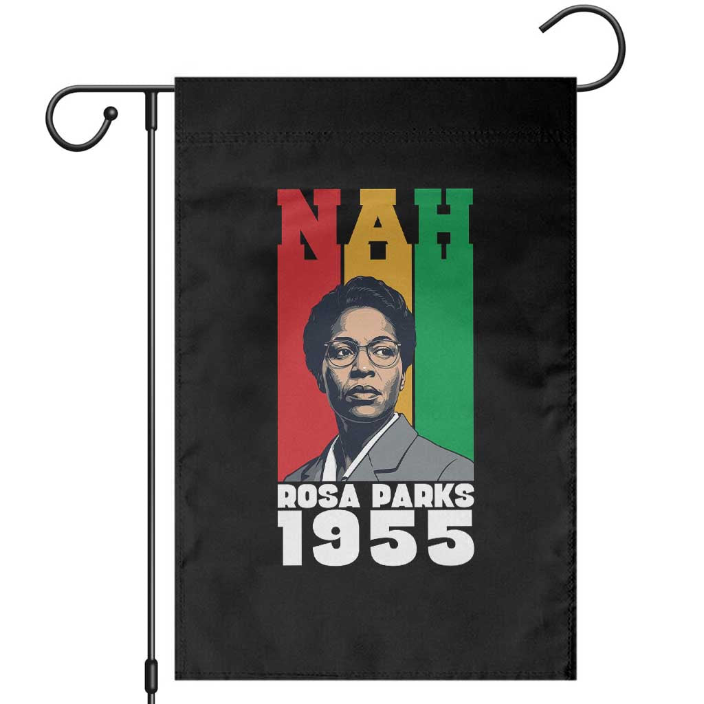 Nah Rosa Parks Quote Garden Flag Civil Rights African American - Wonder Print Shop