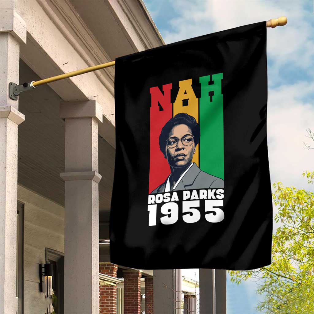 Nah Rosa Parks Quote Garden Flag Civil Rights African American - Wonder Print Shop
