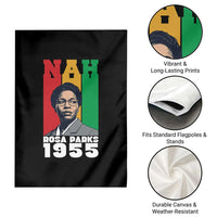 Nah Rosa Parks Quote Garden Flag Civil Rights African American - Wonder Print Shop