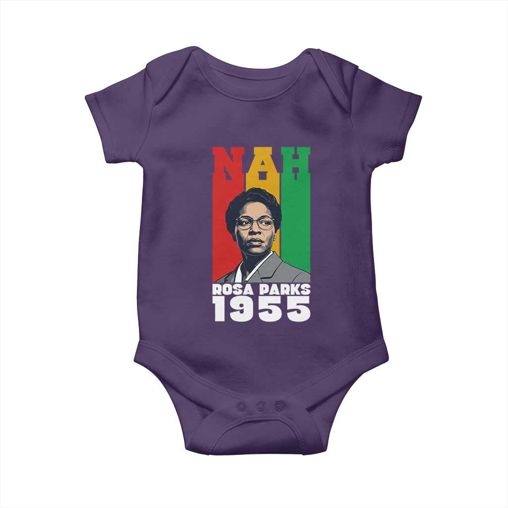 Nah Rosa Parks Quote Baby Onesie Civil Rights African American - Wonder Print Shop
