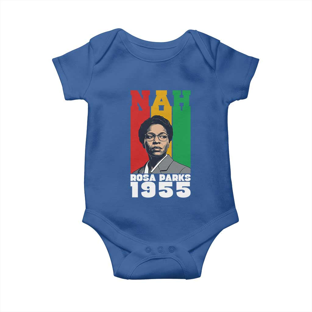 Nah Rosa Parks Quote Baby Onesie Civil Rights African American - Wonder Print Shop
