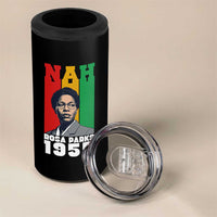 Nah Rosa Parks Quote 4 in 1 Can Cooler Tumbler Civil Rights African American - Wonder Print Shop