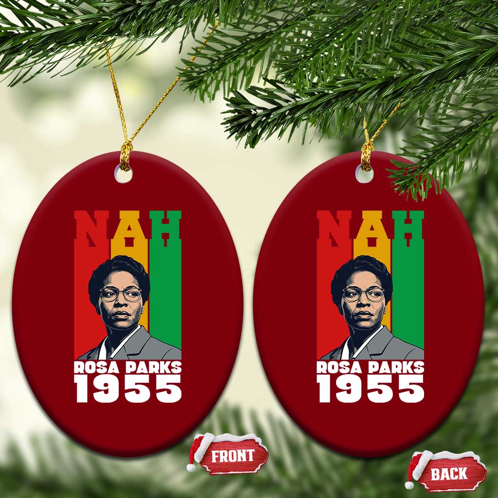 Nah Rosa Parks Quote Ceramic Ornament Civil Rights African American - Wonder Print Shop