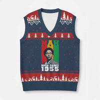 Nah Rosa Parks Quote V-Neck Knit Sweater Vest Civil Rights African American - Wonder Print Shop