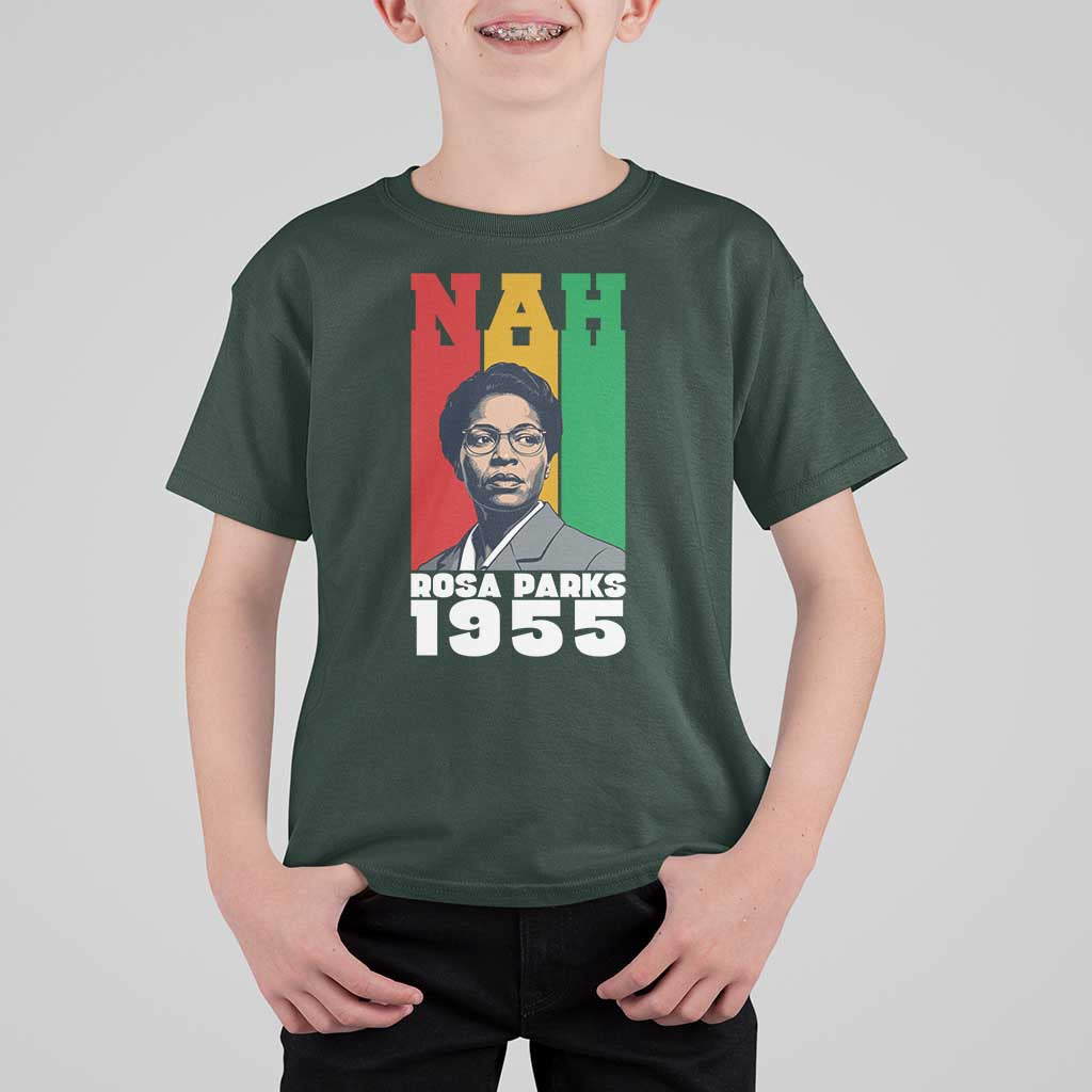 Nah Rosa Parks Quote T Shirt For Kid Civil Rights African American - Wonder Print Shop