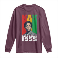 Nah Rosa Parks Quote Long Sleeve Shirt Civil Rights African American - Wonder Print Shop