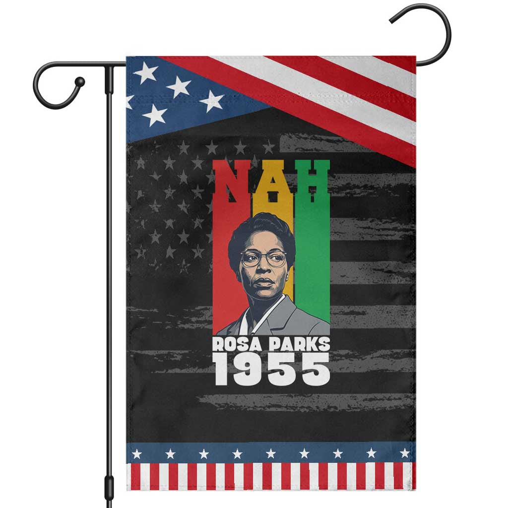 Nah Rosa Parks Quote Garden Flag Civil Rights African American